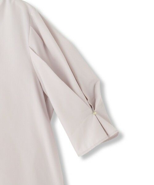 QUEENS COURT / クイーンズコート シャツ・ブラウス | タックバルーンキーネックブラウス≪手洗い可能≫ | 詳細12