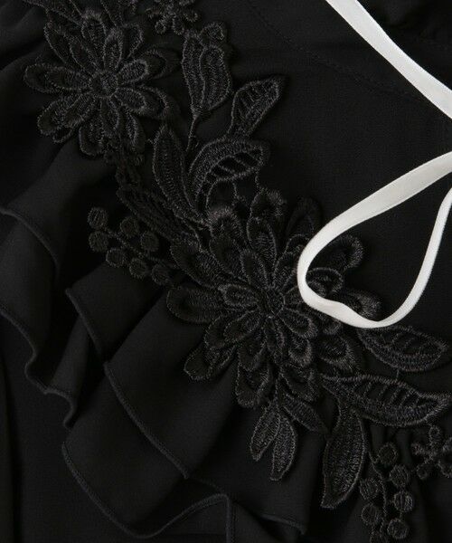 QUEENS COURT / クイーンズコート シャツ・ブラウス | フラワーフリルカラーリボンブラウス≪手洗い可能≫ | 詳細23