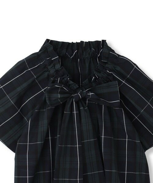 QUEENS COURT / クイーンズコート シャツ・ブラウス | マルチチェックリボンブラウス≪洗濯機で洗える≫ | 詳細6