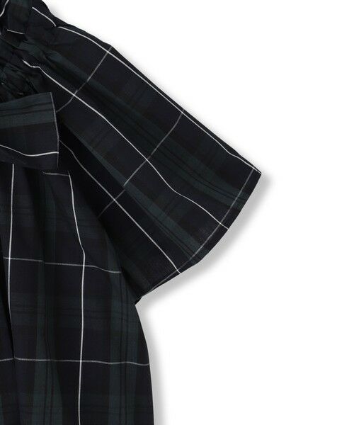 QUEENS COURT / クイーンズコート シャツ・ブラウス | マルチチェックリボンブラウス≪洗濯機で洗える≫ | 詳細7