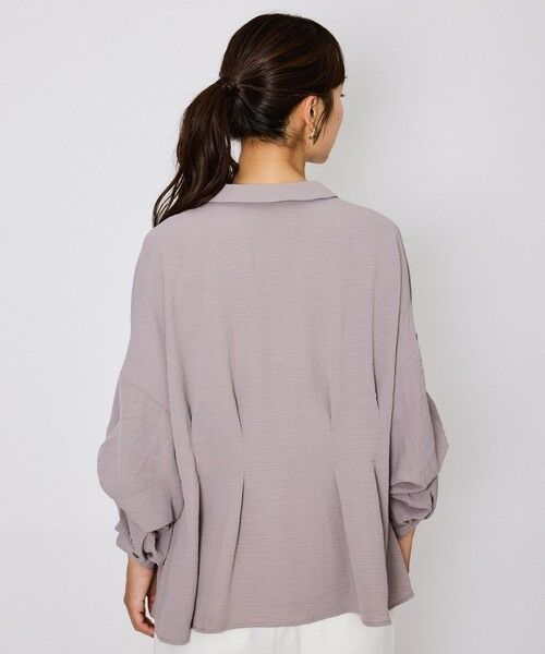 QUEENS COURT / クイーンズコート シャツ・ブラウス | スリーブ2WAYウエストタックブラウス≪洗濯機で洗える≫ | 詳細19