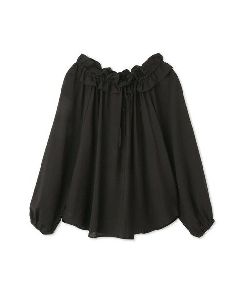 QUEENS COURT / クイーンズコート シャツ・ブラウス | フリルカラーナローリボンブラウス≪手洗い可能≫ | 詳細8