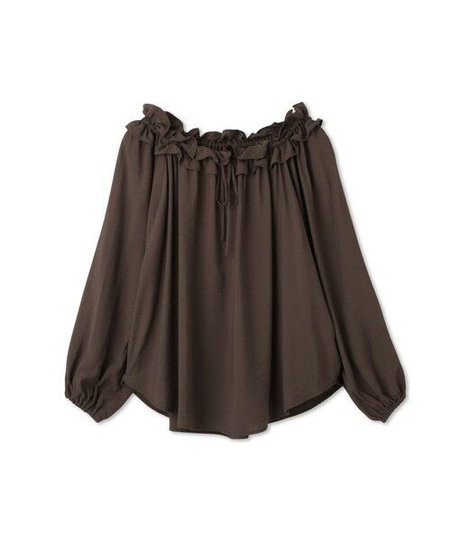 QUEENS COURT / クイーンズコート シャツ・ブラウス | フリルカラーナローリボンブラウス≪手洗い可能≫ | 詳細19