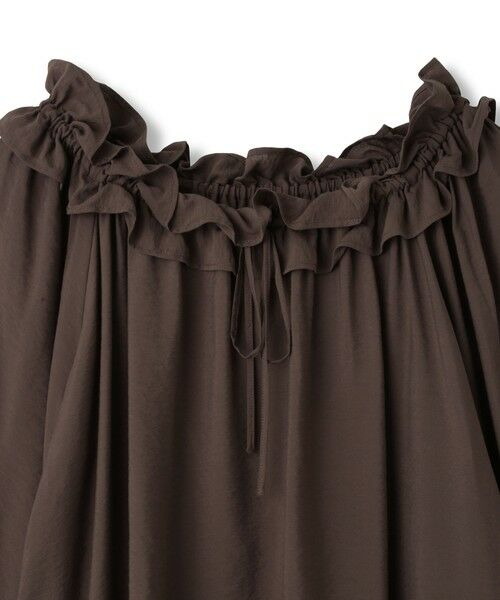 QUEENS COURT / クイーンズコート シャツ・ブラウス | フリルカラーナローリボンブラウス≪手洗い可能≫ | 詳細21