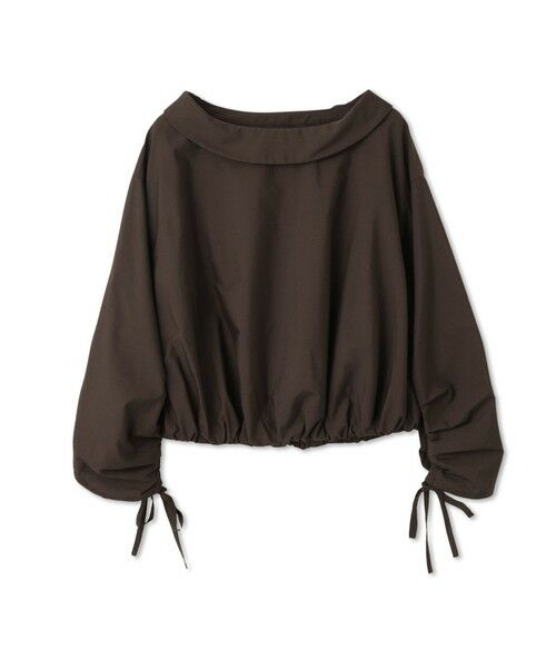 QUEENS COURT / クイーンズコート シャツ・ブラウス | ギャザースリーブボートネックブラウス≪洗濯機で洗える≫ | 詳細16