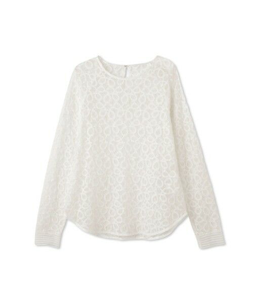 QUEENS COURT / クイーンズコート シャツ・ブラウス | コードラッセルレースプルブラウス≪手洗い可能≫ | 詳細5