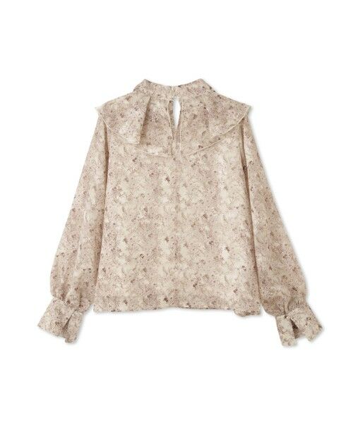 QUEENS COURT / クイーンズコート シャツ・ブラウス | シフォンジャカードボウタイブラウス≪手洗い可能≫ | 詳細5