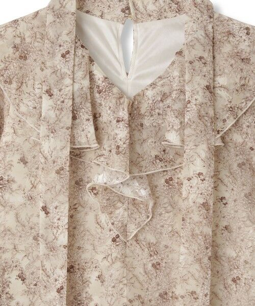 QUEENS COURT / クイーンズコート シャツ・ブラウス | シフォンジャカードボウタイブラウス≪手洗い可能≫ | 詳細6