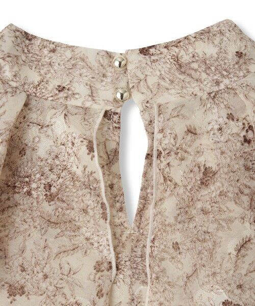 QUEENS COURT / クイーンズコート シャツ・ブラウス | シフォンジャカードボウタイブラウス≪手洗い可能≫ | 詳細8