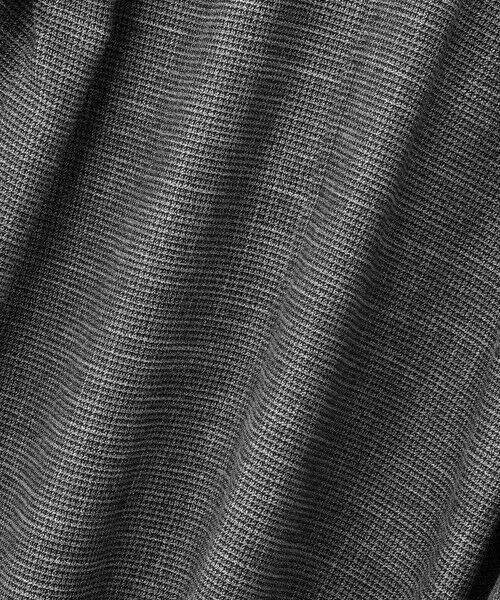 QUEENS COURT / クイーンズコート ダッフルコート | ツィード調ハウンドトゥースノーカラーコート≪手洗い可能≫ | 詳細10