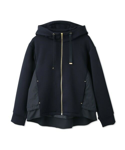 QUEENS COURT / クイーンズコート テーラードジャケット | カルゼダンボール異素材切替パーカー | 詳細9