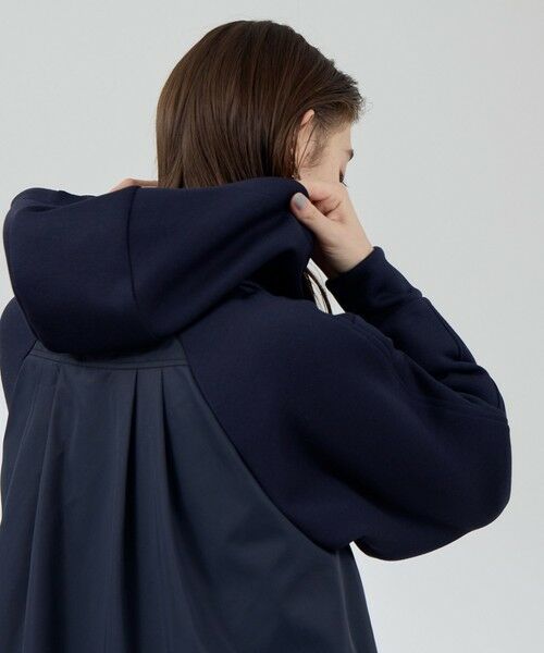 QUEENS COURT / クイーンズコート テーラードジャケット | カルゼダンボール異素材切替パーカー | 詳細7