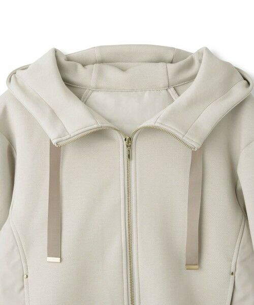 QUEENS COURT / クイーンズコート テーラードジャケット | カルゼダンボール異素材切替パーカー | 詳細15