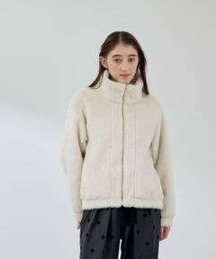 QUEENS COURT / クイーンズコート テーラードジャケット | フェイクファームートンブルゾン