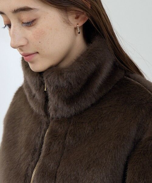 QUEENS COURT / クイーンズコート テーラードジャケット | フェイクファームートンブルゾン | 詳細5