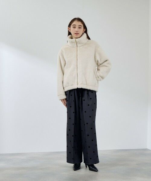 QUEENS COURT / クイーンズコート テーラードジャケット | フェイクファームートンブルゾン | 詳細19