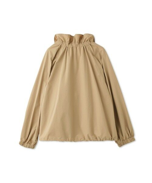 QUEENS COURT / クイーンズコート テーラードジャケット | 2WAYサーブルクロスフリルネックブルゾン | 詳細8