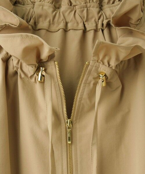 QUEENS COURT / クイーンズコート テーラードジャケット | 2WAYサーブルクロスフリルネックブルゾン | 詳細14