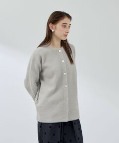 QUEENS COURT / クイーンズコート テーラードジャケット | フェレットタッチWフェイスニットジャケット≪手洗い可能≫