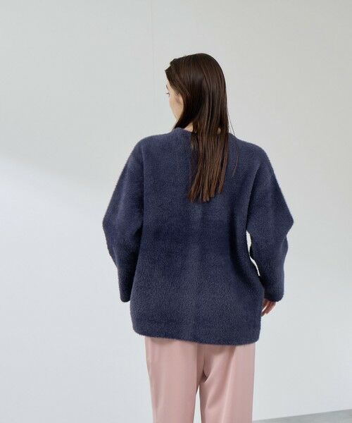 QUEENS COURT / クイーンズコート テーラードジャケット | フェレットタッチWフェイスニットジャケット≪手洗い可能≫ | 詳細9