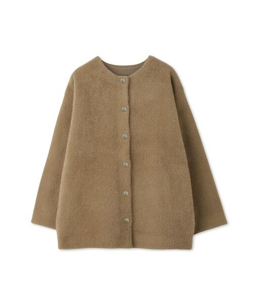 QUEENS COURT / クイーンズコート テーラードジャケット | フェレットタッチWフェイスニットジャケット≪手洗い可能≫ | 詳細14