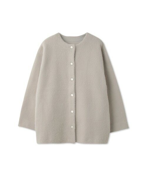 QUEENS COURT / クイーンズコート テーラードジャケット | フェレットタッチWフェイスニットジャケット≪手洗い可能≫ | 詳細17