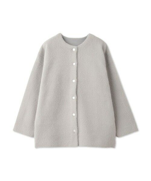 QUEENS COURT / クイーンズコート テーラードジャケット | フェレットタッチWフェイスニットジャケット≪手洗い可能≫ | 詳細20