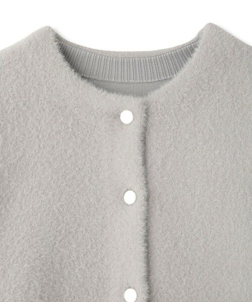 QUEENS COURT / クイーンズコート テーラードジャケット | フェレットタッチWフェイスニットジャケット≪手洗い可能≫ | 詳細22