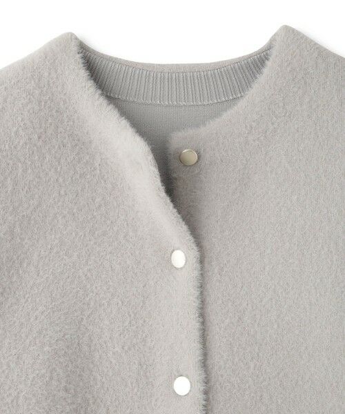 QUEENS COURT / クイーンズコート テーラードジャケット | フェレットタッチWフェイスニットジャケット≪手洗い可能≫ | 詳細23