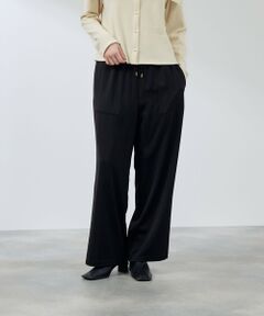 QUEENS COURT / クイーンズコート その他パンツ | スポンディッシュサテンイージーパンツ≪手洗い可能≫