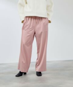 QUEENS COURT / クイーンズコート その他パンツ | スポンディッシュサテンイージーパンツ≪手洗い可能≫