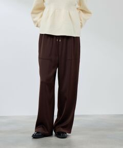 QUEENS COURT / クイーンズコート その他パンツ | スポンディッシュサテンイージーパンツ≪手洗い可能≫