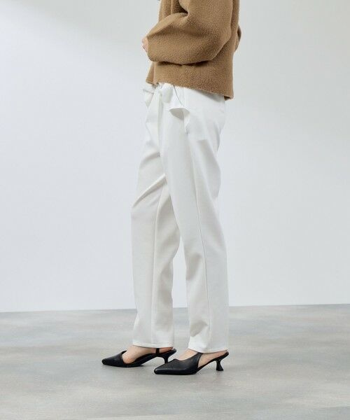 QUEENS COURT / クイーンズコート その他パンツ | フリルポケットテーパードパンツ≪手洗い可能≫ | 詳細1