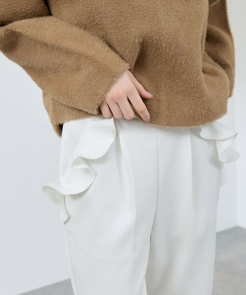 QUEENS COURT / クイーンズコート その他パンツ | フリルポケットテーパードパンツ≪手洗い可能≫ | 詳細3