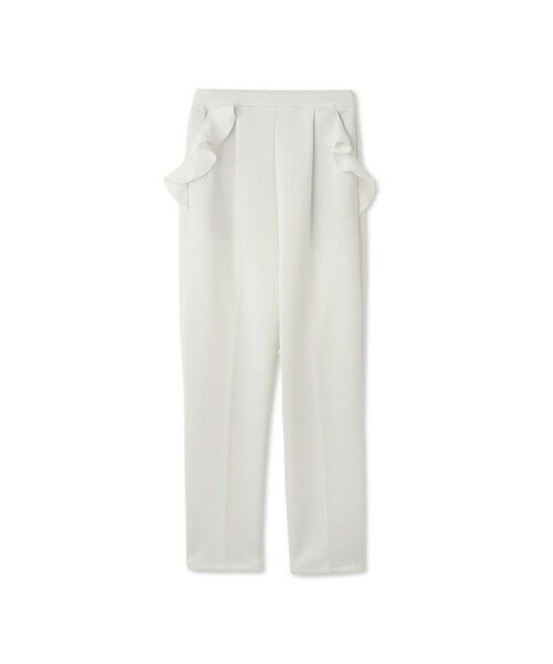QUEENS COURT / クイーンズコート その他パンツ | フリルポケットテーパードパンツ≪手洗い可能≫ | 詳細5