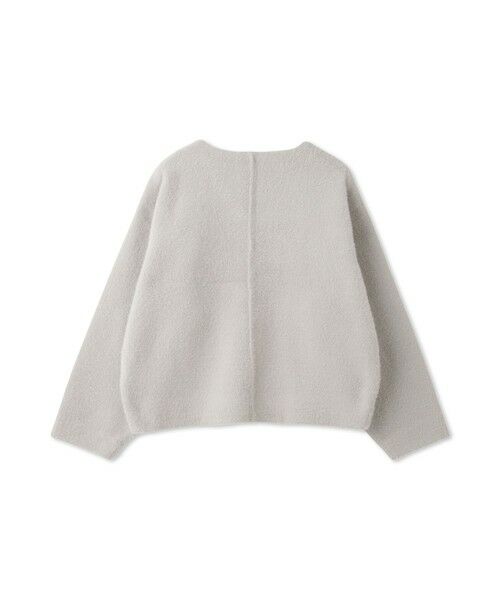 QUEENS COURT / クイーンズコート ニット・セーター | フェレットタッチWフェイスボクシーニット≪手洗い可能≫ | 詳細21