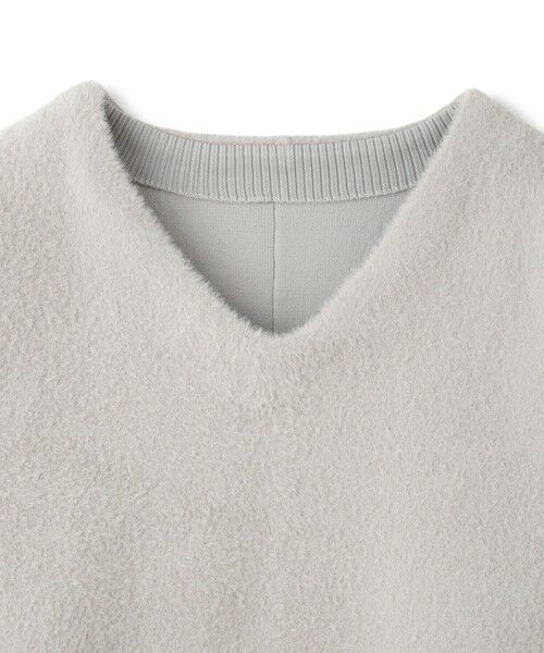 QUEENS COURT / クイーンズコート ニット・セーター | フェレットタッチWフェイスボクシーニット≪手洗い可能≫ | 詳細22
