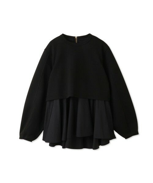 QUEENS COURT / クイーンズコート ニット・セーター | ダンボールレイヤードライクプルオーバー≪手洗い可能≫ | 詳細4