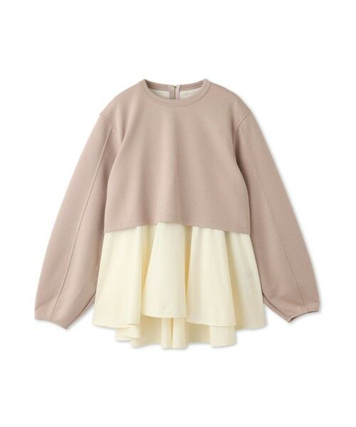 QUEENS COURT / クイーンズコート ニット・セーター | ダンボールレイヤードライクプルオーバー≪手洗い可能≫ | 詳細7