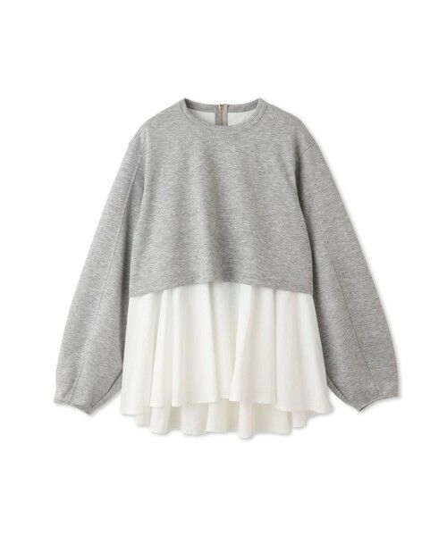 QUEENS COURT / クイーンズコート ニット・セーター | ダンボールレイヤードライクプルオーバー≪手洗い可能≫ | 詳細12