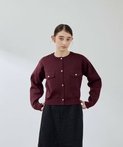 QUEENS COURT / クイーンズコート カーディガン・ボレロ | ポケットデザインニットカーディガン≪洗濯機で洗える≫