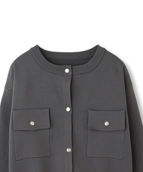 QUEENS COURT / クイーンズコート カーディガン・ボレロ | ポケットデザインニットカーディガン≪洗濯機で洗える≫ | 詳細14