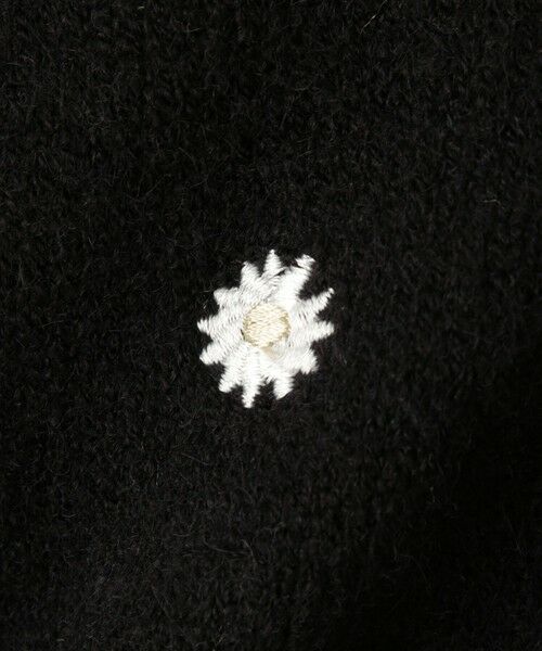 QUEENS COURT / クイーンズコート ニット・セーター | マーガレット刺繍ニットプルオーバー≪手洗い可能≫ | 詳細6