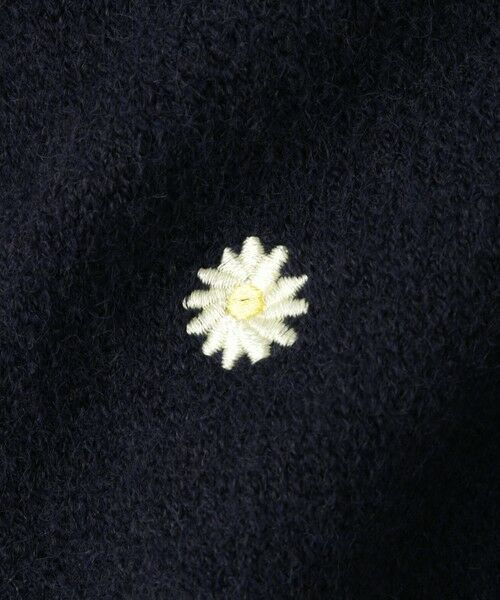 QUEENS COURT / クイーンズコート ニット・セーター | マーガレット刺繍ニットプルオーバー≪手洗い可能≫ | 詳細14