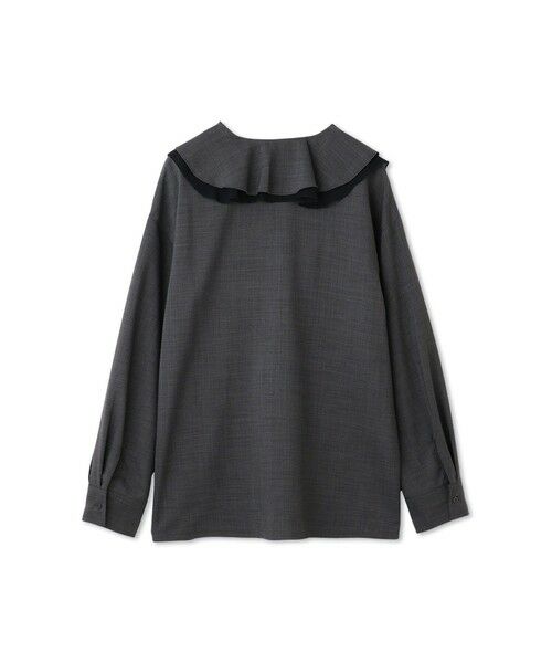 QUEENS COURT / クイーンズコート シャツ・ブラウス | ナチュラルストレッチフレアカラーブラウス≪手洗い可能≫ | 詳細10