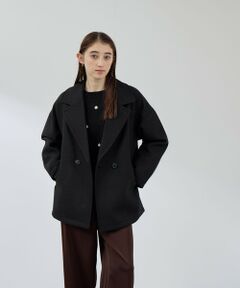 QUEENS COURT / クイーンズコート ダッフルコート | ツィードボンディングミドルコート