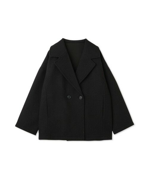 QUEENS COURT / クイーンズコート ダッフルコート | ツィードボンディングミドルコート | 詳細4