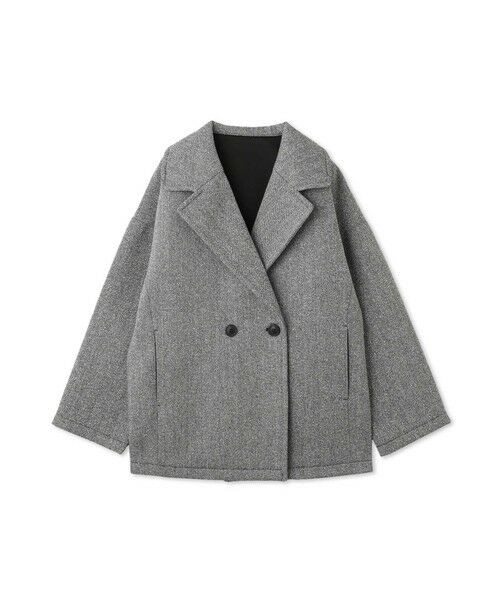 QUEENS COURT / クイーンズコート ダッフルコート | ツィードボンディングミドルコート | 詳細11