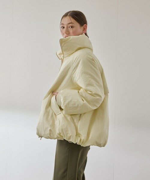 QUEENS COURT / クイーンズコート ダッフルコート | ルフレタンブラーコクーンダウンジャケット | 詳細1