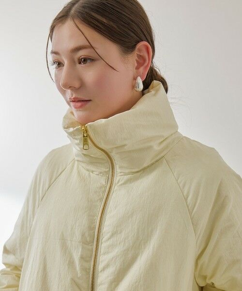 QUEENS COURT / クイーンズコート ダッフルコート | ルフレタンブラーコクーンダウンジャケット | 詳細6